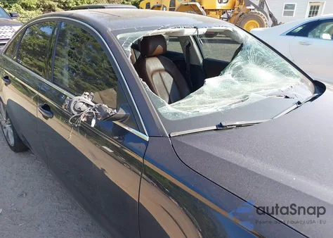 2014 Audi A6 2.0T Premium from USA, damaged, VIN WAUFFAFC1EN124205